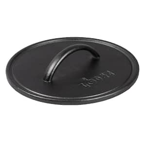 6.5 In. Cast Iron Smoker Skillet, Cookware Outdoor Broiler Safe Lodge Grill