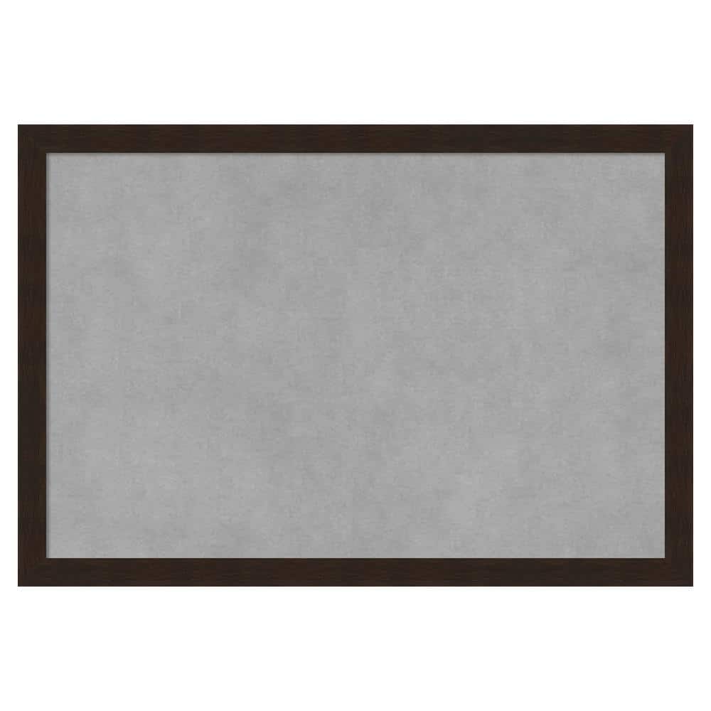 Carlisle Espresso Narrow 19 in. x 13 in. Framed Magnetic Board price history on PriceWatchPro