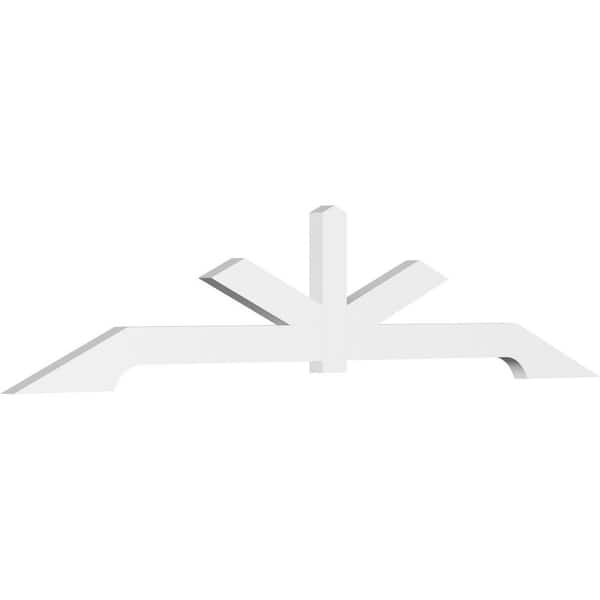 Ekena Millwork Vanguard 96 in. W x 20 in. H x 2 in. D Signature Polyurethane Bracket
