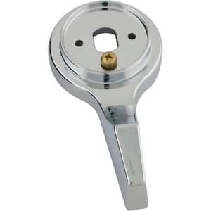Temperature Control Handle in Chrome for Mixet Tub and Shower Faucets