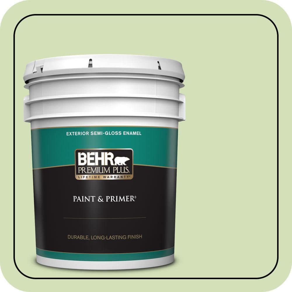5 gal. #MQ4-45 Spring Glow Semi-Gloss Enamel Exterior Paint & Primer price history on PriceWatchPro