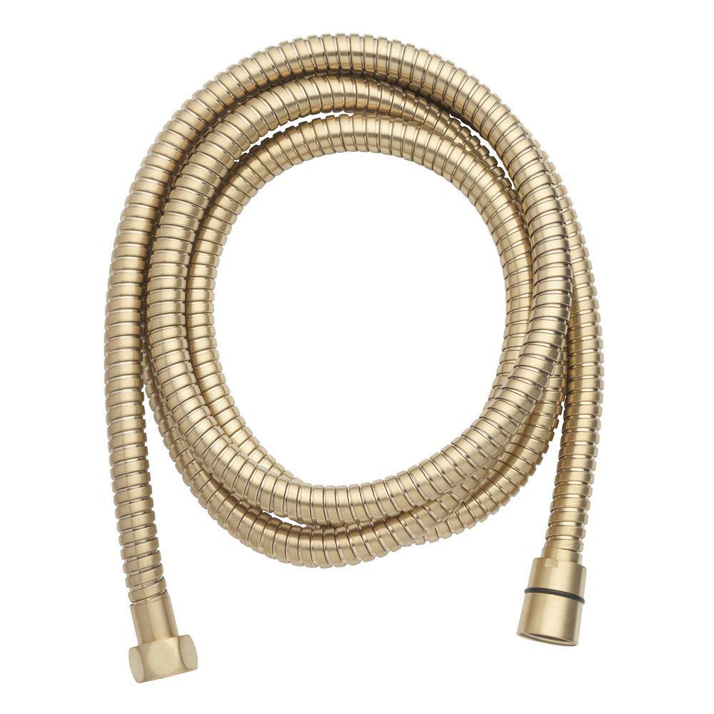 Glacier Bay 86 in. Stainless Steel Replacement Shower Hose in Matte Gold 3075526GBMG The