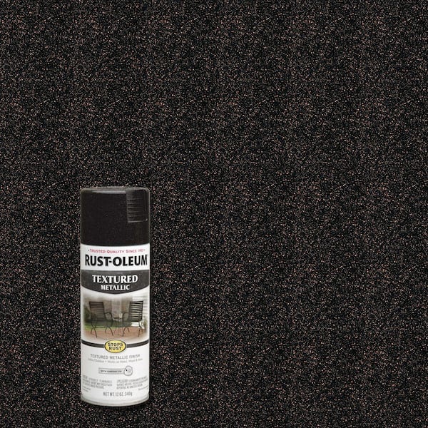 Rust-Oleum Stops Rust 12 oz. Textured Metallic Moonlight Copper Protective Spray Paint (6-Pack)