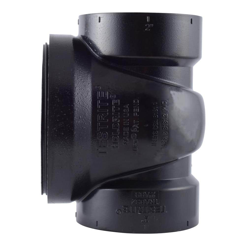 TestRite 2 in. ABS Test/Cleanout Tee with Plug price history on PriceWatchPro