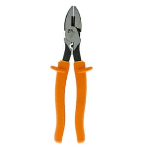 Insulated 9-3/4 in. Lineman Pliers w/Crimp