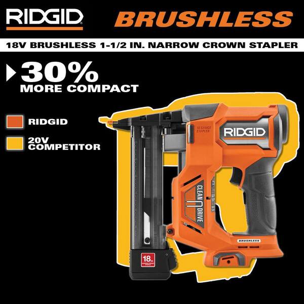RIDGID 18V Brushless Cordless 21° 3-1/2 in. Framing Nailer RIDGID 18V Brushless Cordless 21° 3-1/2 in. Framing Nailer