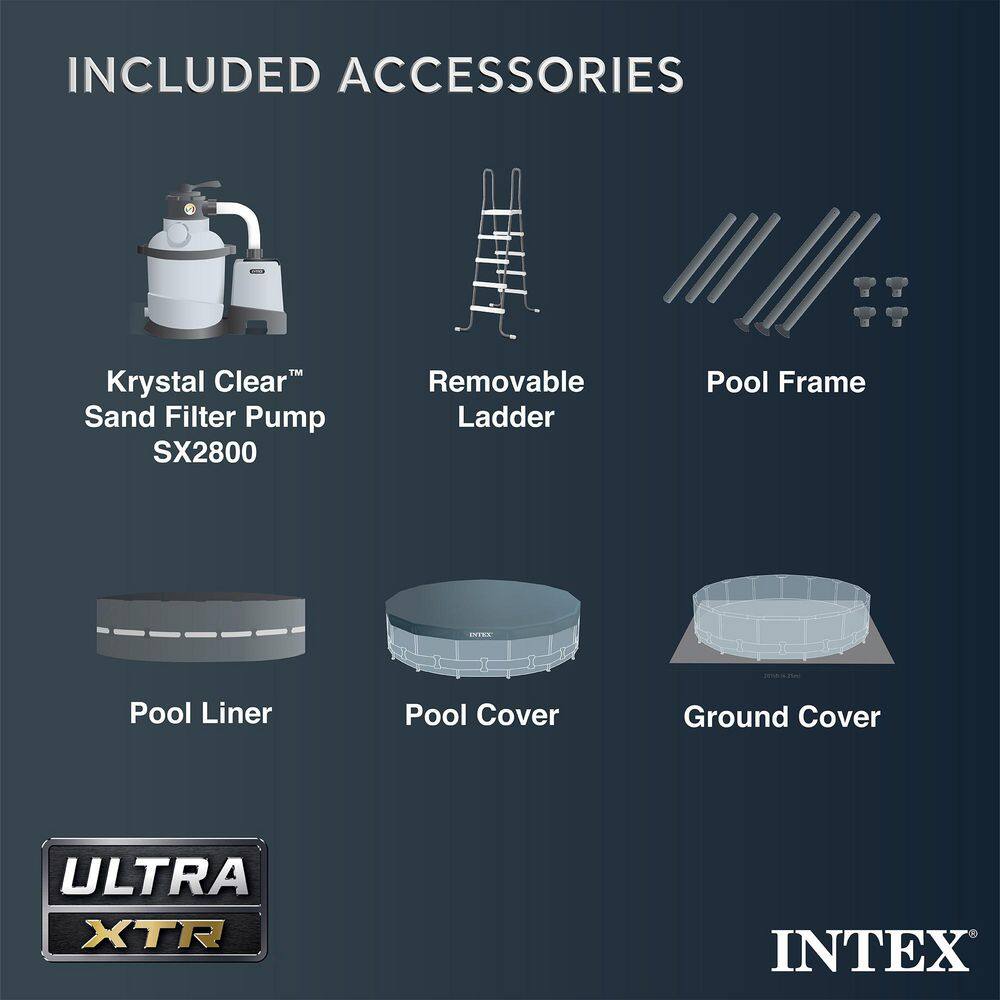 Ultra XTR 24ft Round Pool Set - rated 4.3125 stars from 96 reviews