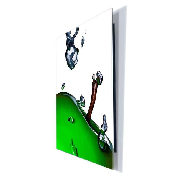 Trademark Fine Art 18 in. x 24 in. "Granny Splash II" by Roderic Stevens Printed Acrylix Wall Art