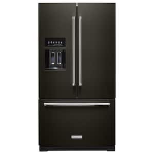 26.8 cu. ft. French Door Refrigerator in Black Stainless