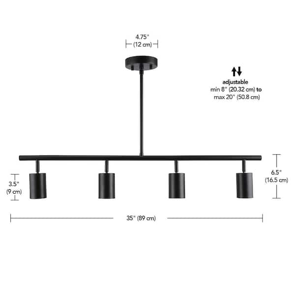 12 foot store track lighting