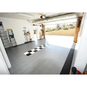 Husky Diamond 10 ft. Wide x Custom Length Grey Commercial Grade Vinyl  Flooring HK70DT10X1SG - The Home Depot