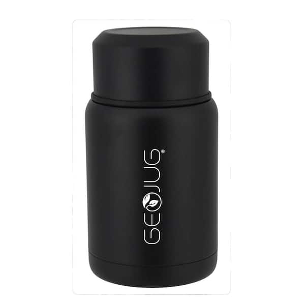 Brentwood Geojug Vacuum Insulated Stainless Steel Food Jar with Bowl and Folding Spoon