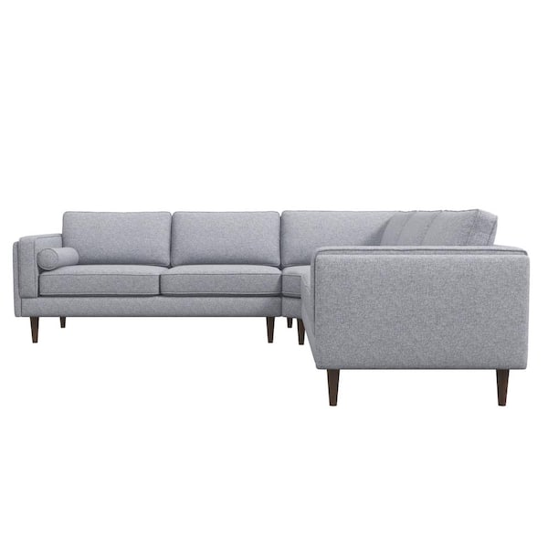 Ashcroft Furniture Co Franklin In W Square Arm Fabric Modern Living Room Corner Symmetric