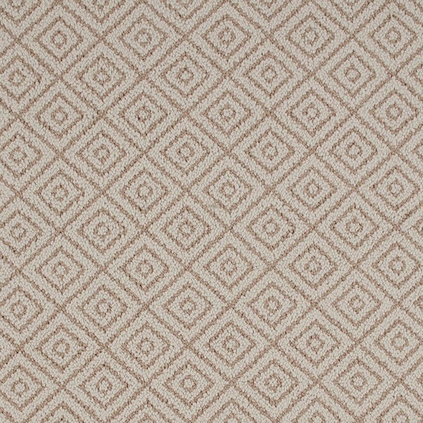 Lifeproof Tender Heart Embroidery Beige 45 oz Triexta TexturePattern Installed Carpet