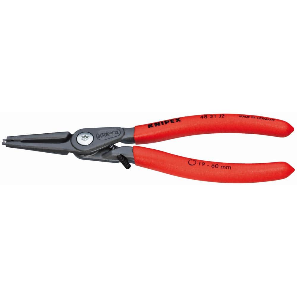 KNIPEX Precision Snap Ring Pliers with LimiterInternal StraightWith Adjustable Opening 48 31