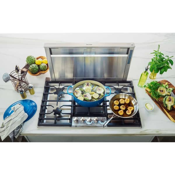 Thermador Masterpiece 36 in. Gas Cooktop in Stainless Steel with 5 