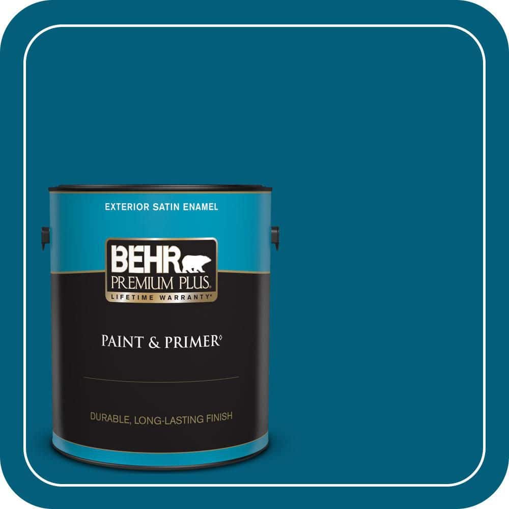 1 gal. #MQ5-62 Blue Edge Satin Enamel Exterior Paint & Primer price history on PriceWatchPro