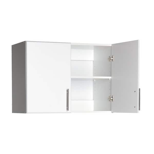 Prepac Elite White 89 in. H Garage Cabinets and Storage System
