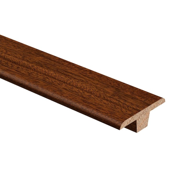 Zamma Jatoba Imperial 3/8 in. Thick x 1-3/4 in. Wide x 94 in. Length Hardwood T-Molding