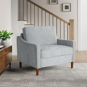 Stanford Light Gray Woven Arm Chair