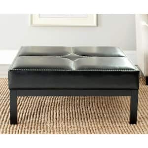 Terrence Black Accent Ottoman
