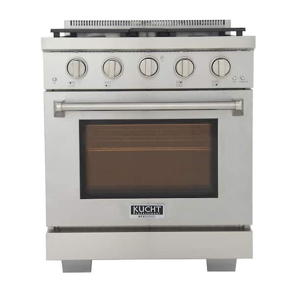 https://images.thdstatic.com/productImages/713b79d0-1b39-4972-a933-3ad81d09f719/svn/stainless-steel-kucht-single-oven-gas-ranges-kfx300-lp-c3_600.jpg