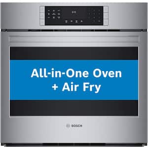 800 Series 30 in. Built-In Smart Single Electric Convection Wall Oven with Air Fry and Self Cleaning in Stainless Steel