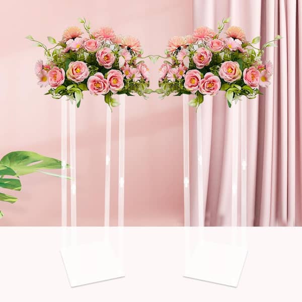 32 Inch Harlow Stands Flower Stand 4 Rods Stand Metal Floral