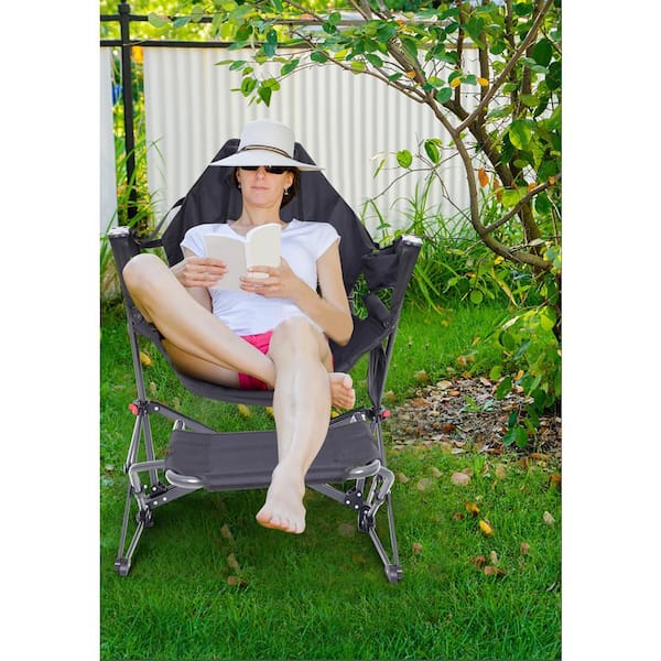 Hammock Camping Chair, Camping Chair Rocker with Removable