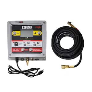 Automatic Tire Inflator Aluminum Wall Mounted with Digital/LCD Gauge