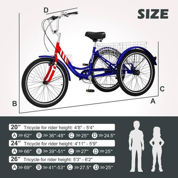red bikes for adults