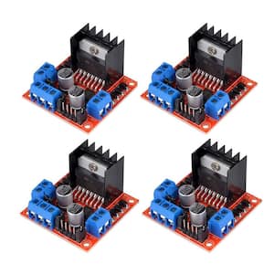 4 pcs. L298N Motor Driver Controller Board Module Stepper Motor DC Dual H-Bridge for Arduino Smart Car