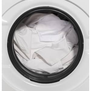 2.4 cu. ft. Compact White 120-Volt Ventless Electric All-in-One Washer Dryer Combo