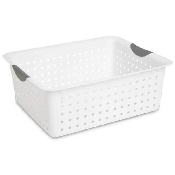 https://images.thdstatic.com/productImages/713fe5d1-de0b-4df1-a466-4478f6c446a5/svn/white-baskets-with-titaniumserts-sterilite-cube-storage-bins-6x16268006-12x-16248006-12x-16228012-4f_600.jpg