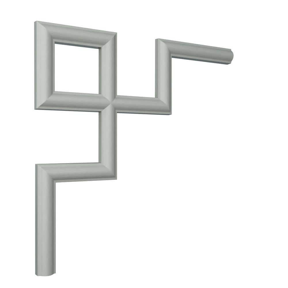 White Primed Urethane Standard Profile Panel Moulding