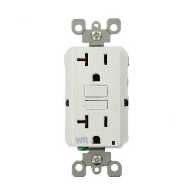 Gfci Outdoor Electrical Outlets Receptacles Wiring Devices Light Controls The Home Depot