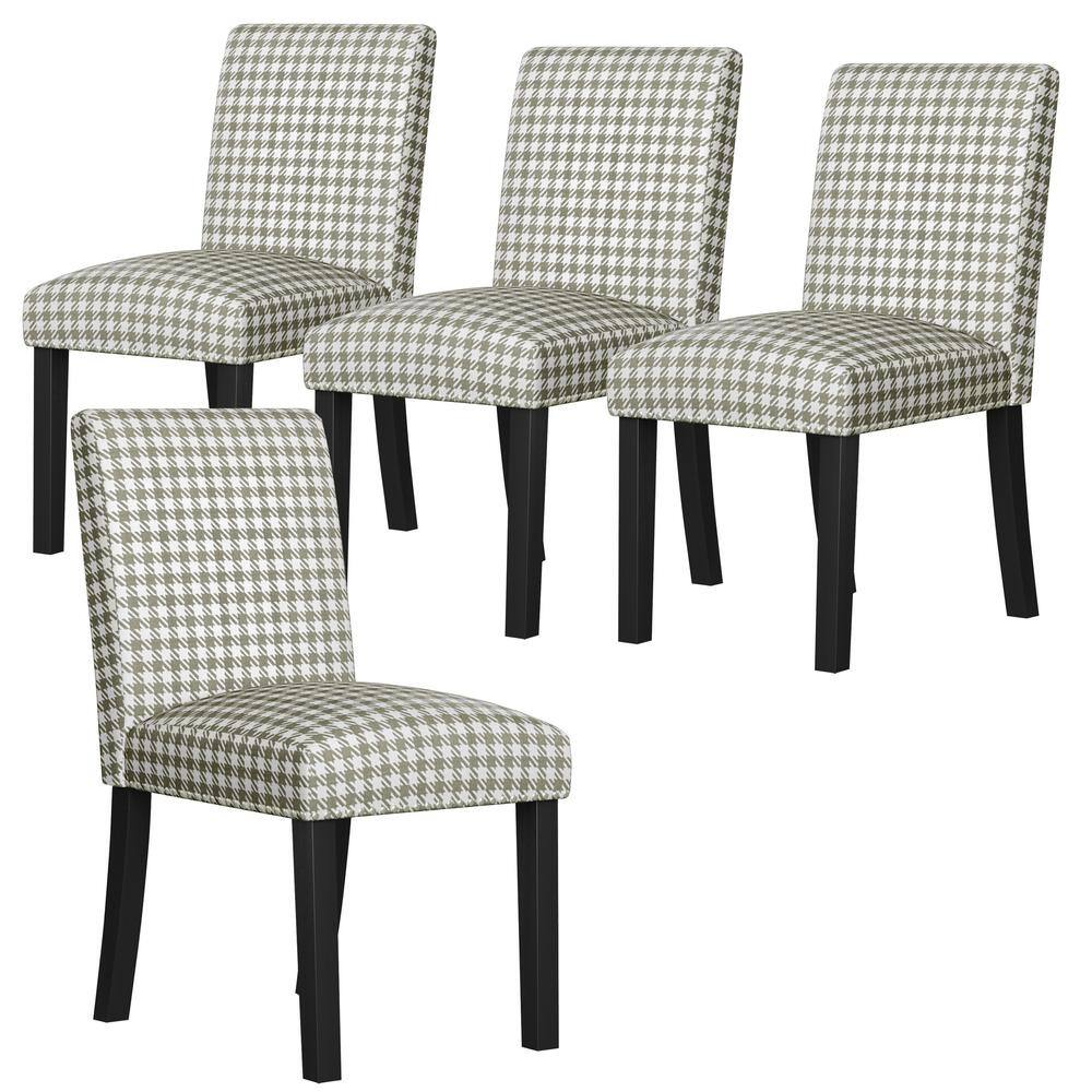 houndstooth side chair