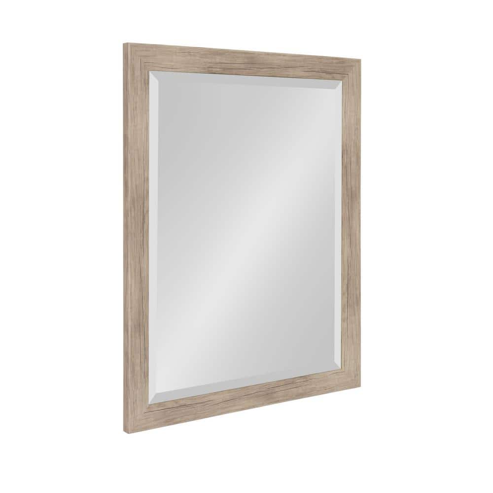 Rustic Brown Full-Length 21x27 Rectangular Wood Mirror