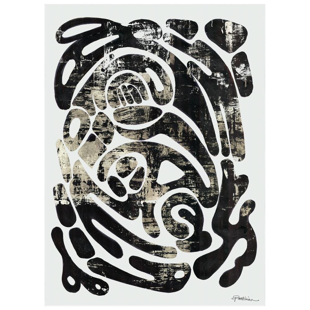 Black 8 ft. x 10 ft. Ethereal Abstractions I Washable Abstract Art Area Rug price history on PriceWatchPro