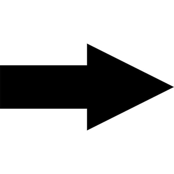 12 in. Arrow Sign Stencil