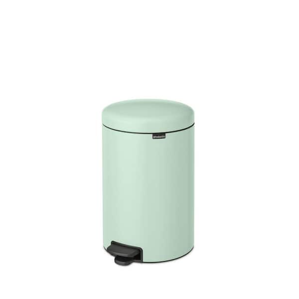 Brabantia NewIcon 5.3 Gal. (20 l) Jade Green Step-On Trash Can
