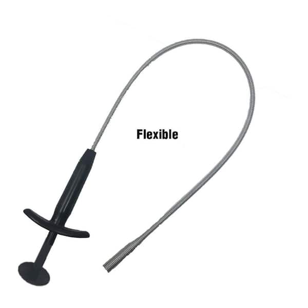 2pcs Flexible Grabber Claw Pick Up Tool 0.6 M Drain Clog Remover
