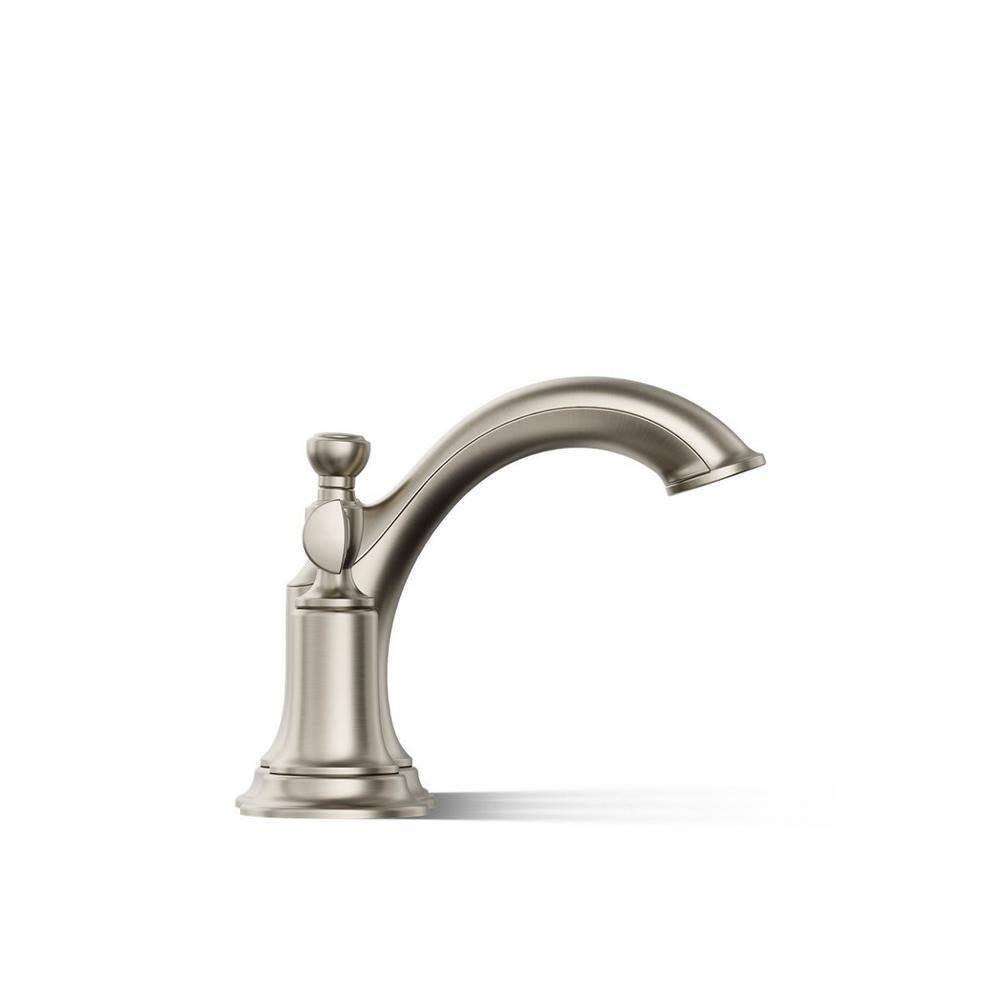 Elliston Traditional Brushed Nickel 4" Lever Handle Bathroom Faucet