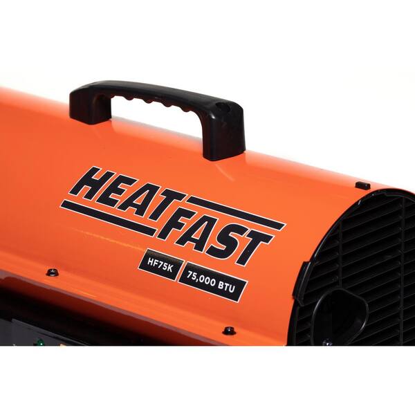 HEATFAST 75,000 BTU Forced Air Kerosene Space Heater with Thermostat Heat  Control HF75K - The Home Depot