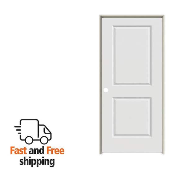 MMI DOOR 36 in. x 96 in. Smooth Carrara Right-Hand Solid Core