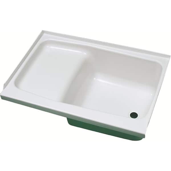 SR SPECIALTY RECREATION Right Drain Step Tub, 24 in. x 36 in., White