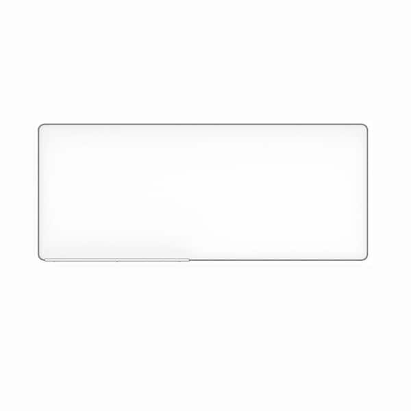 Unbranded 72 in. W x 32 in. H Rectangular Framed Wall Bathroom Vanity Mirror with Removable Tray in Black