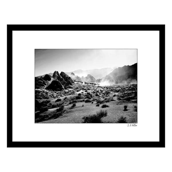 VENICE BEACH Collections Heller Photography dusty trail Framed Printed Photograph by Steven A Heller Nature Poster Art Print 18 in. x 14 in.