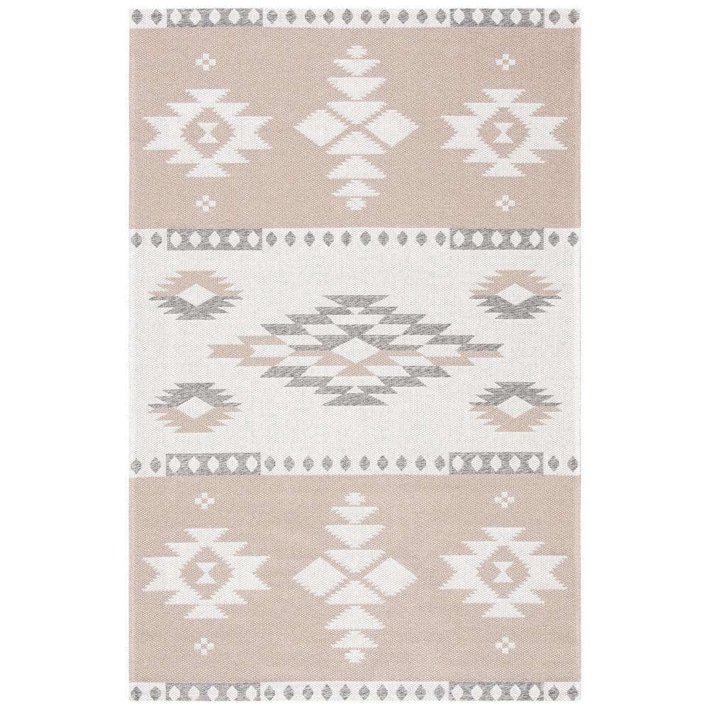 Augustine Taupe/Cream 9 ft. x 12 ft. Ikat Western Area Rug price history on PriceWatchPro