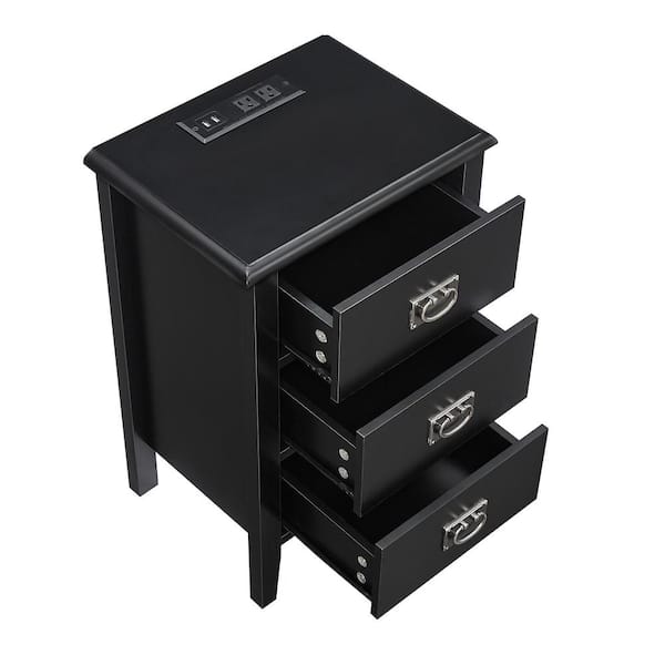 Two Drawer Night Stand with USB charging port - Starts at $17/mo -  NectarSleep